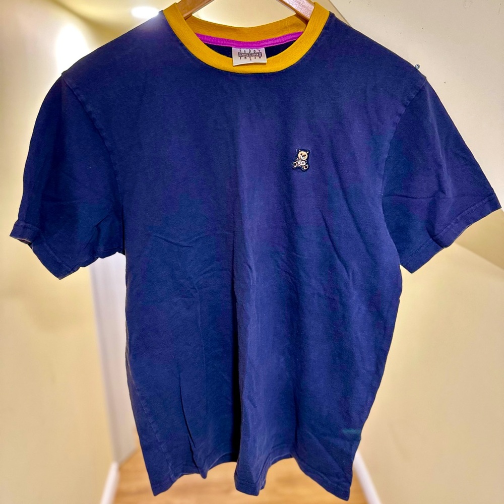 Navy Blue Teddy Fresh T-Shirt - Size M